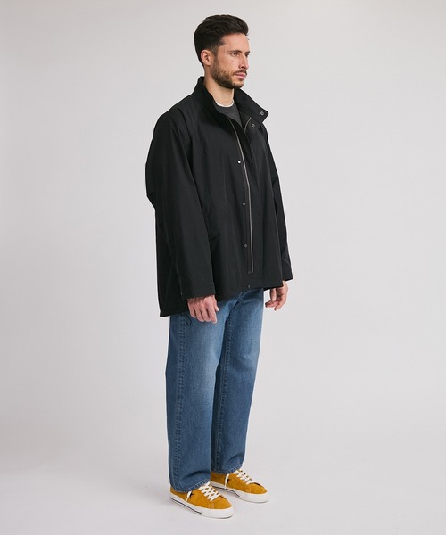 Saturdays NYC(サタデーズ ニューヨークシティ )の「Kawana Short Mod Coat(その他アウター・メンズ・ブラック/オフホワイト・L/M/S/XL)」の4枚目の写真
