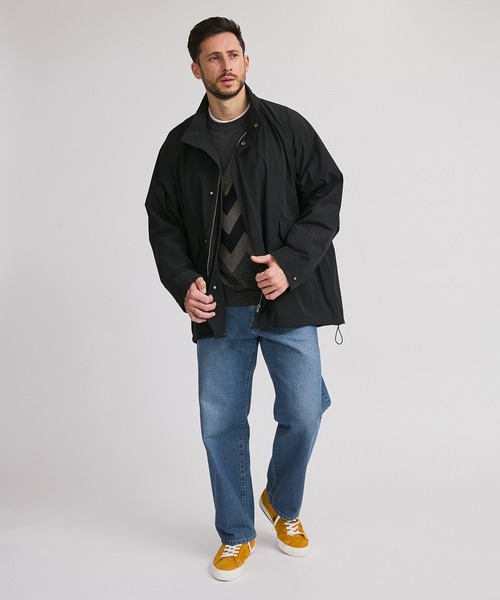 Saturdays NYC(サタデーズ ニューヨークシティ )の「Kawana Short Mod Coat(その他アウター・メンズ・ブラック/オフホワイト・L/M/S/XL)」の6枚目の写真