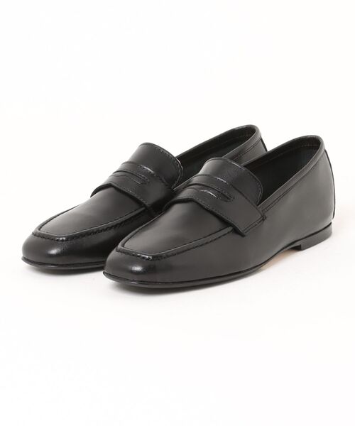 CORSO ROMA,9(コルソローマ)の「【CORSO ROMA 9】スクエアトウフラットローファー(W51616)(ローファー・レディース・ベージュ系その他/ホワイト/ベージュ/ブラック・35/36/37/39/38)」の5枚目の写真