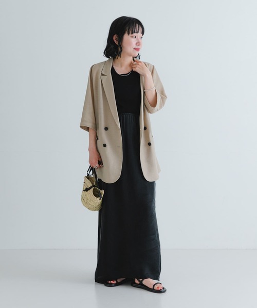 セール】『2サイズ展開』キュプラサテンストレートスカート
