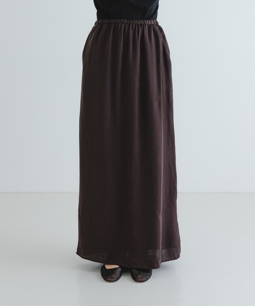 リピ割】かぐれ 『2サイズ展開』キュプラスカート アーバン