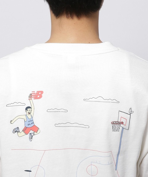 【新品】new balance セットアップシャツ ホワイト New Balance Athletics ショートスリーブTシャツ ホワイト