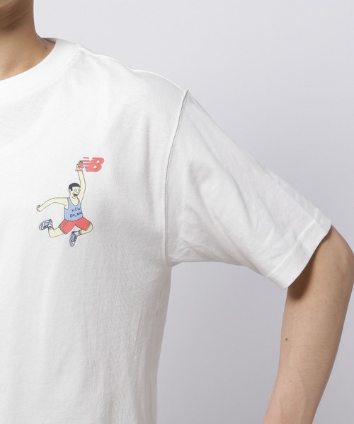 セール】【New Balance】Athletics Relaxed Hoops Cartoon T