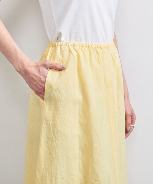 【新品未使用】【現行品】ユナイテッドアローズミモレ丈フレアスカート　【タグあり】 Skirt | BOTTOMS | UNITED ARROWS | WOMEN | 2022 Spring Summer