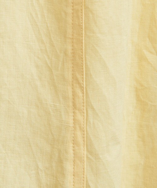 UNITED ARROWS(ユナイテッドアローズ)の「リネン フレア マキシスカート YELLOW(スカート・レディース・イエロー・34/36/38)」の4枚目の写真