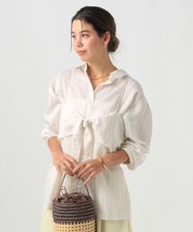 BAYFLOW | [セットアイテム]キャミコンビストライプシャツ(シャツ/ブラウス)