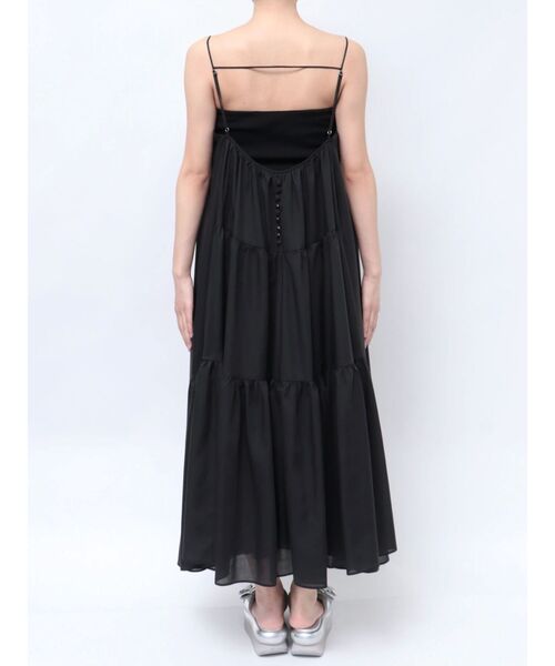 ELENDEEK（エレンディーク）の「バックティアードキャミワンピース（ワンピース・レディース・ブラック/レッド・FREE）」の16枚目の写真