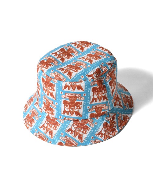 LFYT（エルエフワイティー）の「LFYT ラファイエット【Lafayette】- ロゴ ストリート アウトドア アメリカ オリジナル コットン バケットハット【WEISER BUCKET HAT LS251410】（ハット・メンズ・レッド/グリーン/ライトブルー・ONE SIZE）」の14枚目の写真