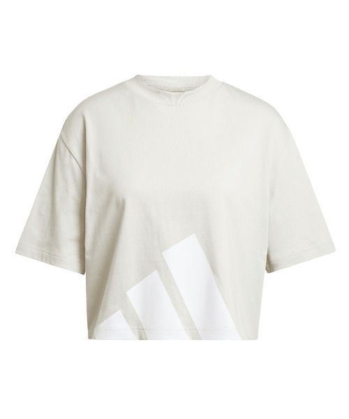 adidas(アディダス)の「アディダス adidas エッセンシャルズ ビッグロゴTシャツ(Tシャツ/カットソー・レディース・サンドグレー/チャコールグレー/ペールイエロー・S/M/L/XL)」の4枚目の写真