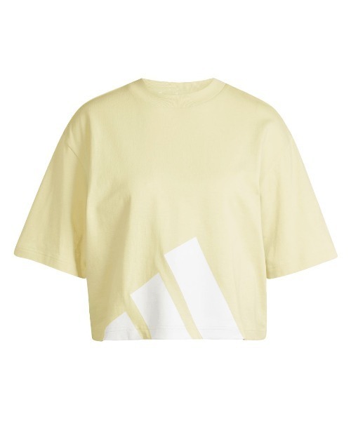 adidas(アディダス)の「アディダス adidas エッセンシャルズ ビッグロゴTシャツ(Tシャツ/カットソー・レディース・サンドグレー/チャコールグレー/ペールイエロー・S/M/L/XL)」の5枚目の写真