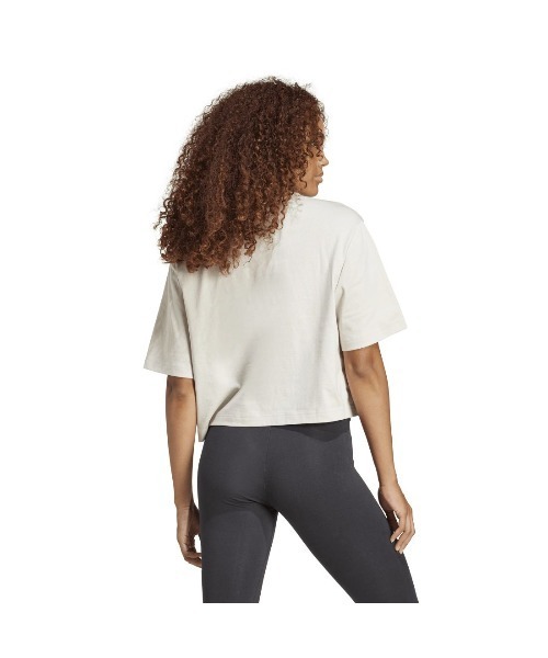 adidas(アディダス)の「アディダス adidas エッセンシャルズ ビッグロゴTシャツ(Tシャツ/カットソー・レディース・サンドグレー/チャコールグレー/ペールイエロー・S/M/L/XL)」の15枚目の写真
