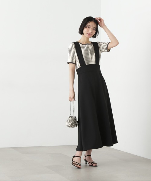 N.(N. Natural Beauty Basic)(エヌエヌナチュラルビューティーベーシック)の「ヘンリーネック五分袖カットソー(Tシャツ/カットソー・レディース・オフホワイト/ピンク/ホワイト系その他・MEDIUM)」の16枚目の写真