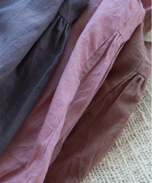 WALANCE(ワランス)の「organic cotton balloon top(タンクトップ・レディース・ダークグレー/ブラウン/パープル・FREE)」の5枚目の写真