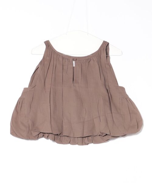 WALANCE(ワランス)の「organic cotton balloon top(タンクトップ・レディース・ダークグレー/ブラウン/パープル・FREE)」の11枚目の写真