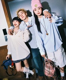 WESTBOY | オーバーサイズ ストライプシャツ WO25S6TP08【WB ORIGINALS】(シャツ/ブラウス)