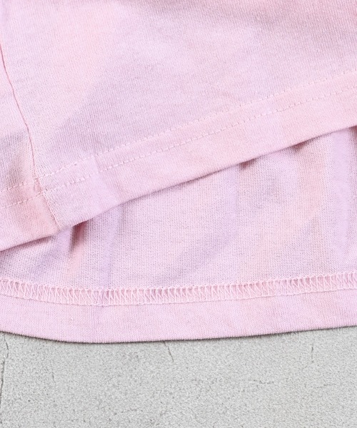 MARKEY'S（マーキーズ）の「カットシャーリングチュニック（チュニック・キッズ・ライトピンク/オフホワイト/チャコール・M/S/LL/L）」の10枚目の写真