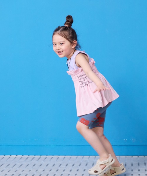 MARKEY'S（マーキーズ）の「カットシャーリングチュニック（チュニック・キッズ・ライトピンク/オフホワイト/チャコール・M/S/LL/L）」の16枚目の写真