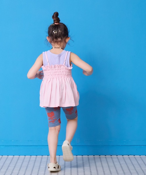 MARKEY'S（マーキーズ）の「カットシャーリングチュニック（チュニック・キッズ・ライトピンク/オフホワイト/チャコール・M/S/LL/L）」の18枚目の写真