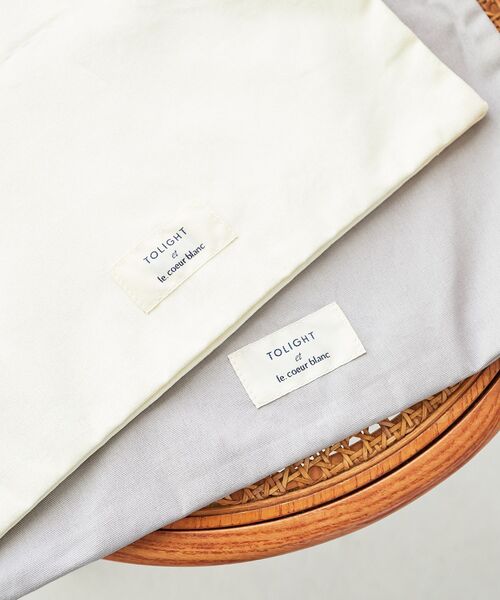 le.coeur blanc（ルクールブラン）の「TOLIGHT×le.coeur blancトートバッグ（トートバッグ・レディース・グレー/アイボリー・FREE）」の17枚目の写真