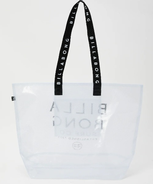BILLABONG（ビラボン）の「BILLABONG メンズ BEACH TOTE トートバッグ 【2025年春夏モデル】/ビラボン26Lロゴビニールトートバッグ（トートバッグ・メンズ・ブラック/ホワイト・FREE）」の6枚目の写真
