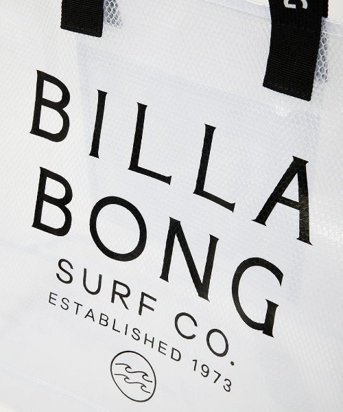 BILLABONG（ビラボン）の「BILLABONG メンズ BEACH TOTE トートバッグ 【2025年春夏モデル】/ビラボン26Lロゴビニールトートバッグ（トートバッグ・メンズ・ブラック/ホワイト・FREE）」の8枚目の写真