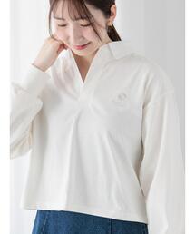Te chichi TERRASSE | フラワー刺繍ラガーシャツ《2025spring catalog item》(Tシャツ/カットソー)
