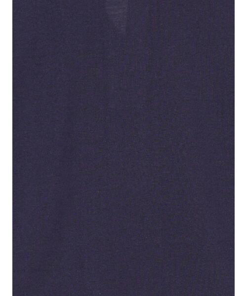 Te chichi TERRASSE（テチチテラス）の「フラワー刺繍ラガーシャツ《2025spring catalog item》（Tシャツ/カットソー・レディース・ネイビー/グレー/オフホワイト・F）」の15枚目の写真