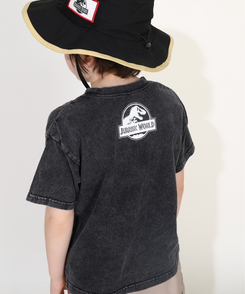 BABYDOLL（ベビードール）の「【綿100％】 親子お揃い ジュラシックワールド ロックTシャツ 0404K（Tシャツ/カットソー・キッズ・チャコールグレー・90cm/100cm/110cm/120cm/130cm/140cm）」の10枚目の写真