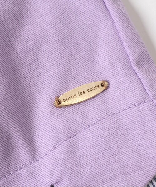 apres les cours（アプレレクール）の「【ジュニア対応】スカラップショートパンツ（その他パンツ・キッズ・アイボリー/インディゴブルー/ラベンダー/ブラウン・80/90/100/110/120/130/140）」の10枚目の写真