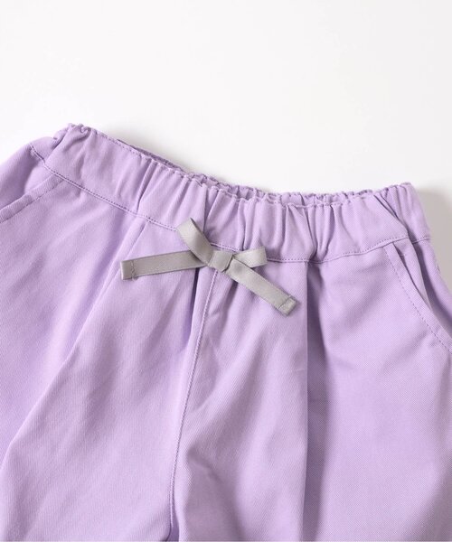 apres les cours（アプレレクール）の「【ジュニア対応】スカラップショートパンツ（その他パンツ・キッズ・アイボリー/インディゴブルー/ラベンダー/ブラウン・80/90/100/110/120/130/140）」の8枚目の写真