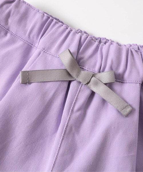 apres les cours（アプレレクール）の「【ジュニア対応】スカラップショートパンツ（その他パンツ・キッズ・アイボリー/インディゴブルー/ラベンダー/ブラウン・80/90/100/110/120/130/140）」の9枚目の写真