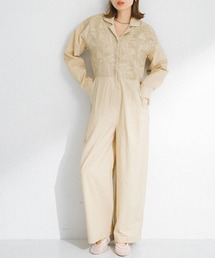 URBAN RESEARCH Sonny Label | エンブロイダリーオールインワン(サロペット/オーバーオール)