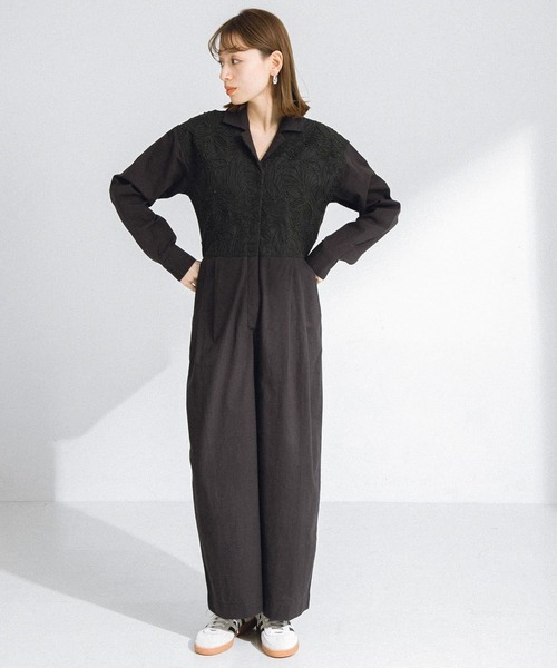 【新品未使用】 アーバンリサーチサニーレーベル　サロペット　完売ブラック★ URBAN RESEARCH Sonny Label（アーバンリサーチサニーレーベル