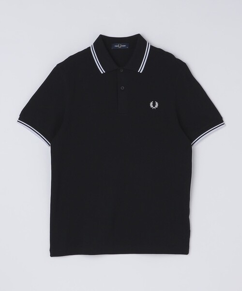 FRED PERRY（フレッドペリー）の「FRED PERRY: M3600 TWIN TIPPED FRED PERRY ポロシャツ（ポロシャツ・メンズ・ネイビー/ブラック・LARGE/MEDIUM/SMALL/X-LARGE）」の13枚目の写真