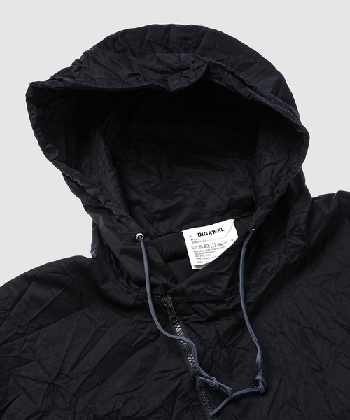 セール】Half zip hoodie (crease finish)（その他アウター
