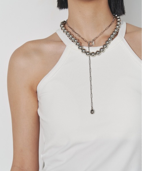 Solace（ソレイス）の「アメスリガーターリブカップインタンクトップ（タンクトップ・レディース・ブラック/ホワイト・FREE）」の13枚目の写真