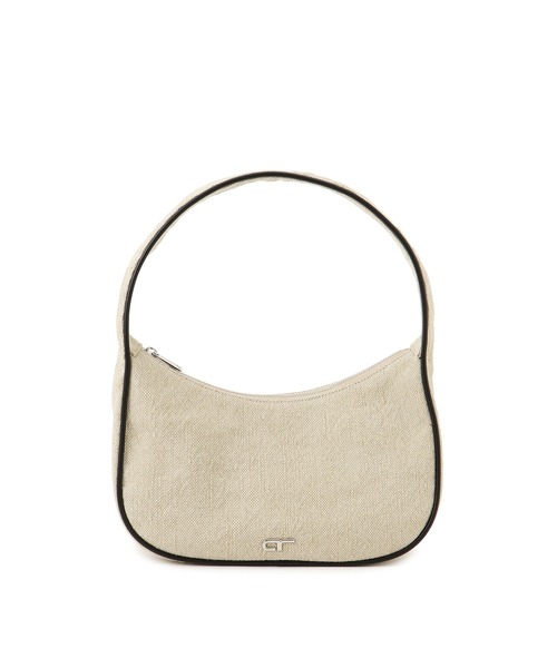 ADAM ET ROPE'（アダムエロペ）の「ワンハンドルラウンドロゴバッグ（ハンドバッグ・レディース・ブラック/ホワイト系その他5・FREE）」の10枚目の写真