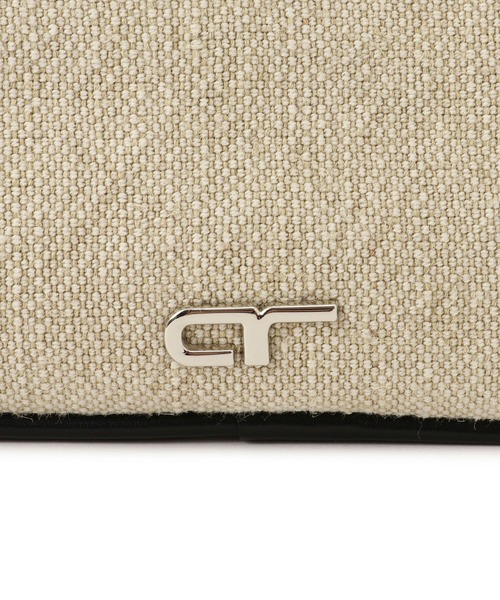 ADAM ET ROPE'（アダムエロペ）の「ワンハンドルラウンドロゴバッグ（ハンドバッグ・レディース・ブラック/ホワイト系その他5・FREE）」の14枚目の写真