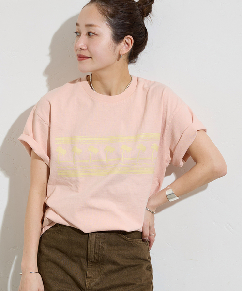 Tシャツ・カットソー [SLOPPY SECONDS] Sloppy Girl セール】別注【SLOPPY/スラッピー】 プリントTシャツ（Tシャツ