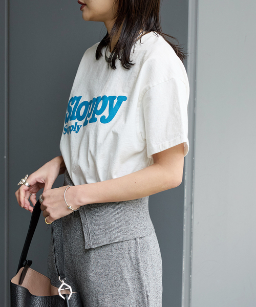 Tシャツ・カットソー [SLOPPY SECONDS] Sloppy Girl sloppy｜スロッピー（レディース）のTシャツ/カットソー通販