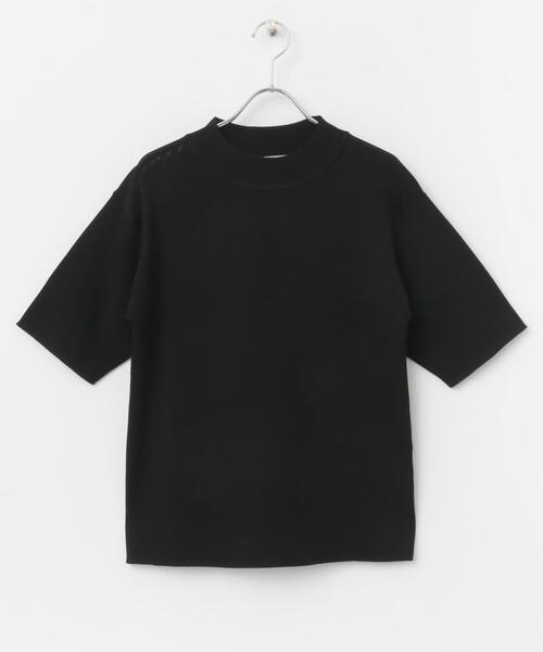 ITEMS URBANRESEARCH(アイテムズ アーバンリサーチ)の「ソウバリハンソデニット(ニット/セーター・レディース・ベージュ系その他/オフホワイト/ブラック・FREE)」の22枚目の写真