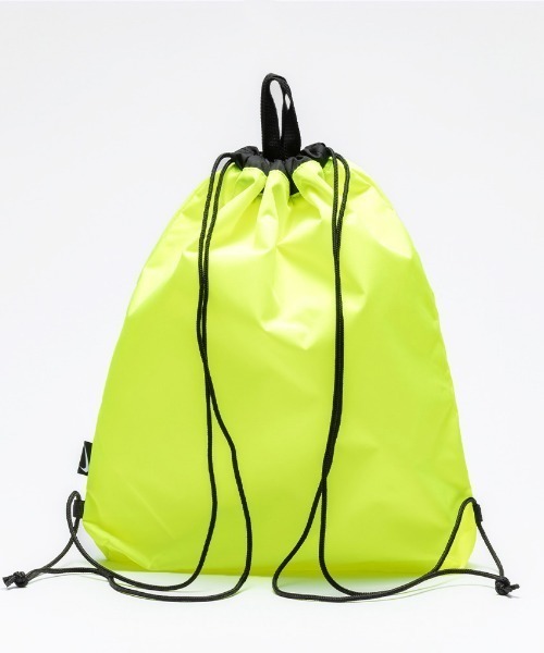 San-ai Resort 三愛水着楽園（サンアイリゾート　サンアイミズギラクエン）の「【NIKE】ナイキ SS25 ベーシックドローストリングプールバッグ（スイムグッズ・レディース・イエロー/グレー/ネイビー/ブラック・ONE SIZE）」の8枚目の写真