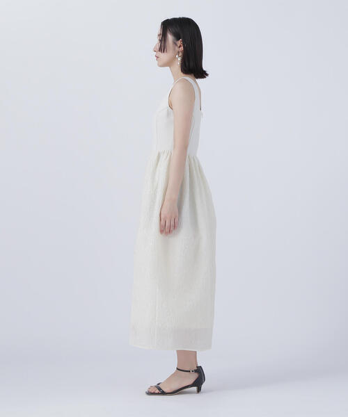 【新品】Blanc Natureワンピース（ベルト付き） ニッセン ワンピース きれいめ オフィス 洗える レディース