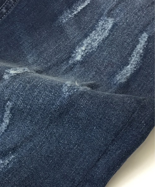 London Denim（ロンドンデニム）の「Brent Skinny Slim Fit Crash Jean/クラッシュ スキニーパンツ（デニムパンツ・メンズ・インディゴブルー・SMALL/MEDIUM/LARGE/X-LARGE）」の12枚目の写真