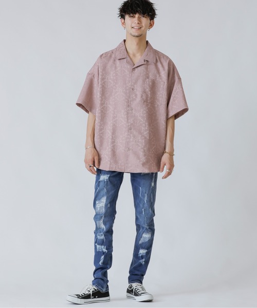 London Denim（ロンドンデニム）の「Brent Skinny Slim Fit Crash Jean/クラッシュ スキニーパンツ（デニムパンツ・メンズ・インディゴブルー・SMALL/MEDIUM/LARGE/X-LARGE）」の16枚目の写真