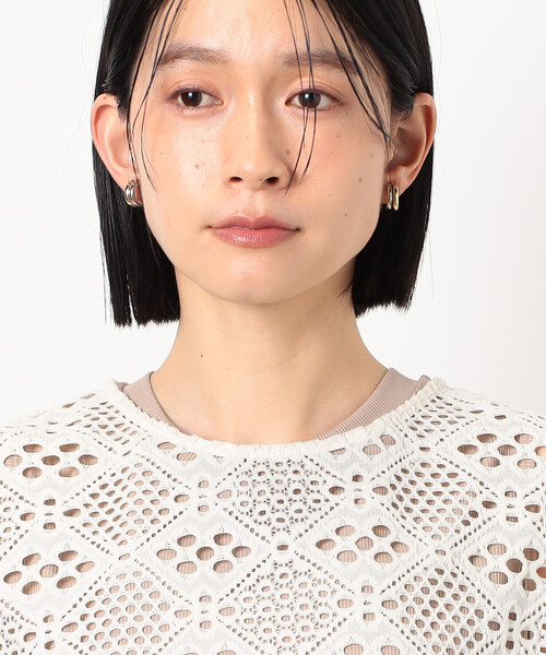 COMME CA ISM(コムサイズム)の「レース サマーベスト(ベスト・レディース・ブラック/アイボリー・FREE)」の14枚目の写真