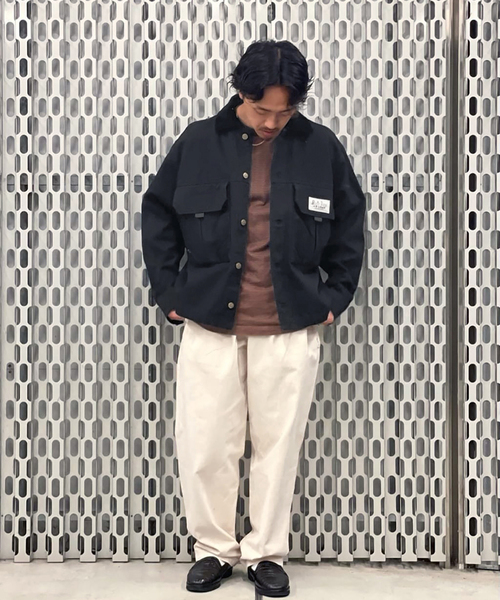 セール】BRAIN DEAD / ブレインデッド CROPPED CHORE JACKET