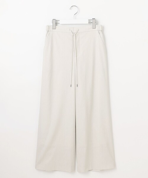 J.PRESS（ジェイプレス）の「【洗える】セルロースリネンストレッチ イージー パンツ（その他パンツ・レディース・グレー系/ベージュ系/ライトグレー系・7/9/11/13）」の9枚目の写真