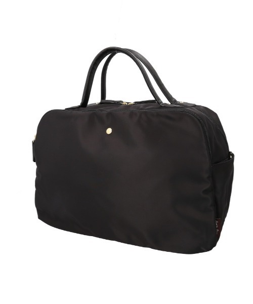 Legato Largo（レガートラルゴ）の「Legato Largo 肩楽撥水ナイロン 2WAYボストン（ボストンバッグ・レディース・ライトブラウン/ブラック・FREE）」の6枚目の写真