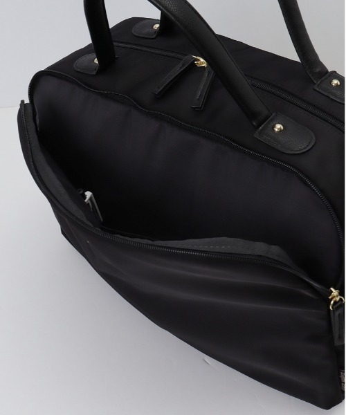 Legato Largo（レガートラルゴ）の「Legato Largo 肩楽撥水ナイロン 2WAYボストン（ボストンバッグ・レディース・ライトブラウン/ブラック・FREE）」の14枚目の写真